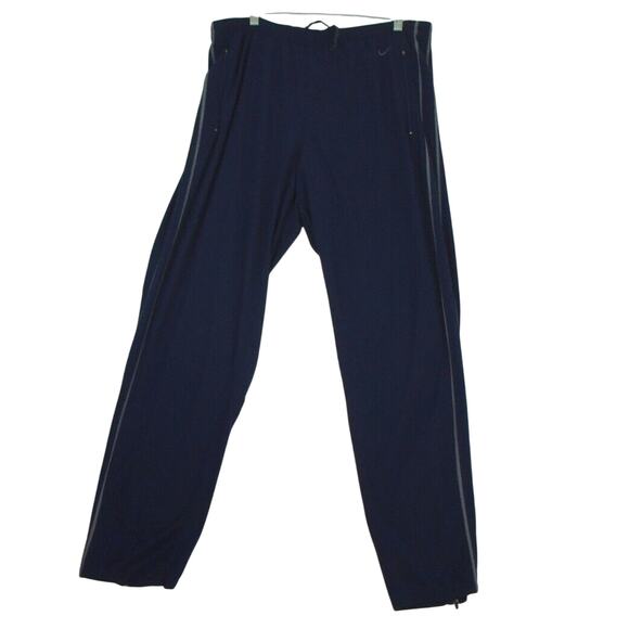 Nike‎ Dri-Fit Athletic Pants Men's Navy Size Medium Basketball - Picture 1 of 10